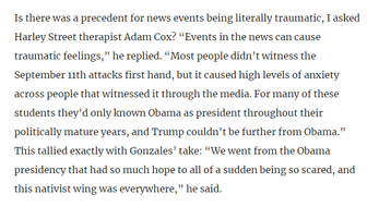 New Statesman article text quoting Adam Cox